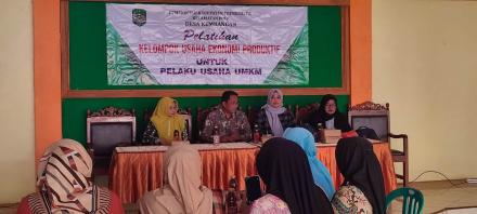 Pelatihan Kelompok Usaha Ekonomi Produktif